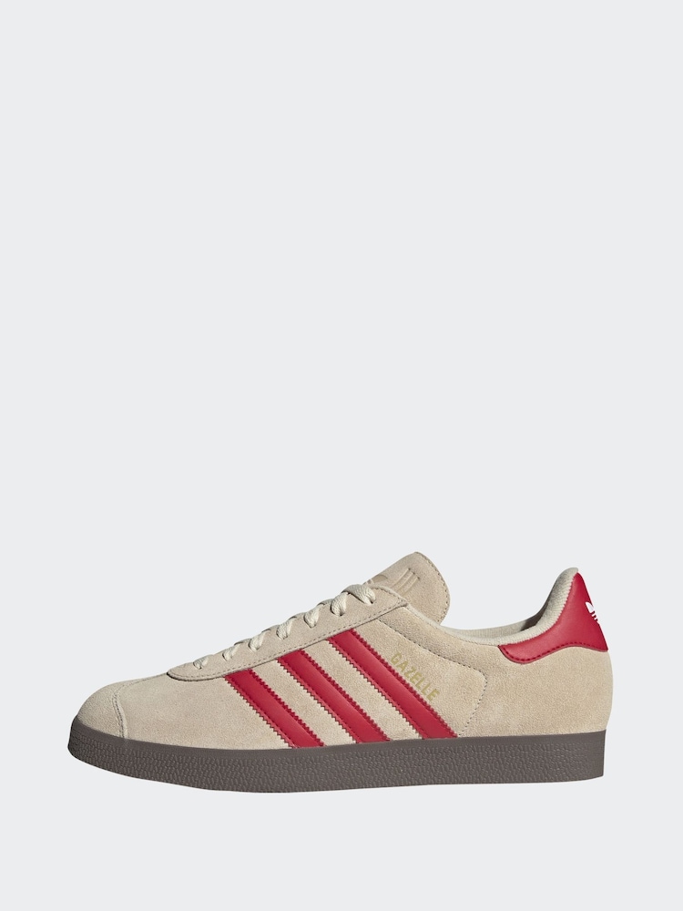 adidas Originals Brown Gazelle Trainers - Image 5 of 10