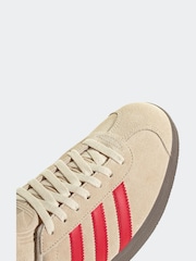 adidas Originals Brown Gazelle Trainers - Image 9 of 10