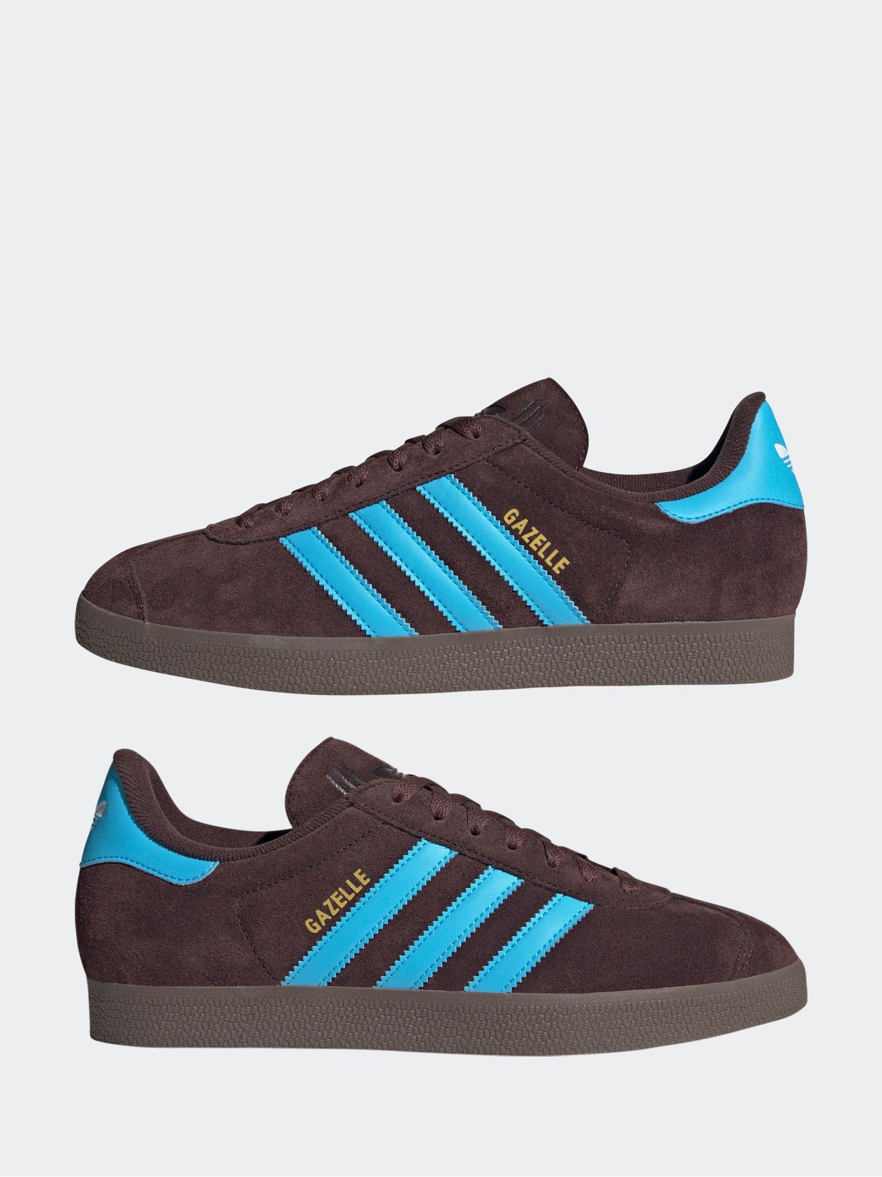 adidas Gazelle Originals 265 J ブラウン/ブルー adidas Gazelle Originals 265 J ブラウン/ブルー