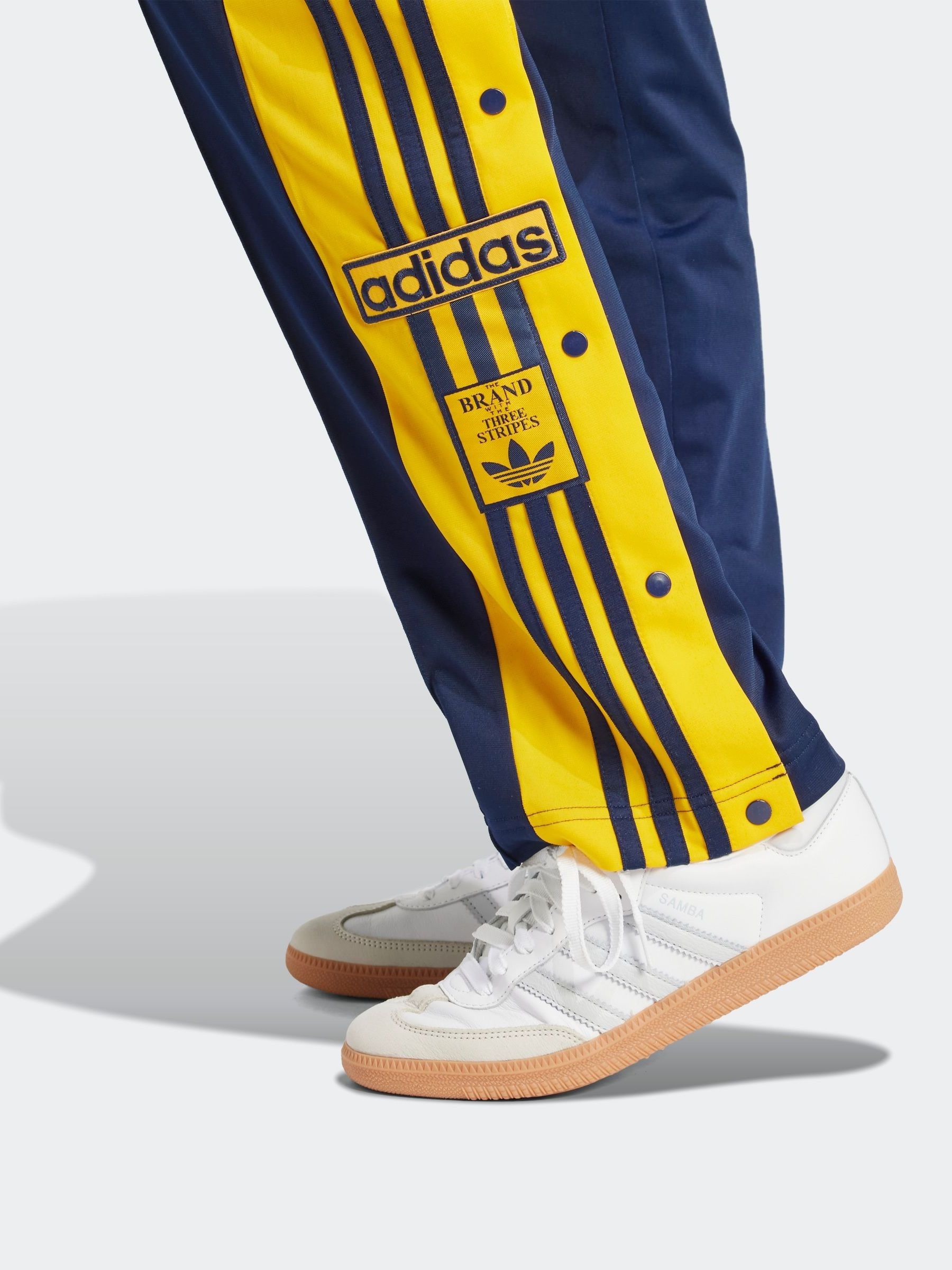 Buy adidas Originals Blue yellow adibreak Joggers from Next USA