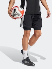 שחור - adidas גרביוני Techfit קצרים - Image 3 of 6