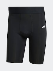 שחור - adidas גרביוני Techfit קצרים - Image 6 of 6