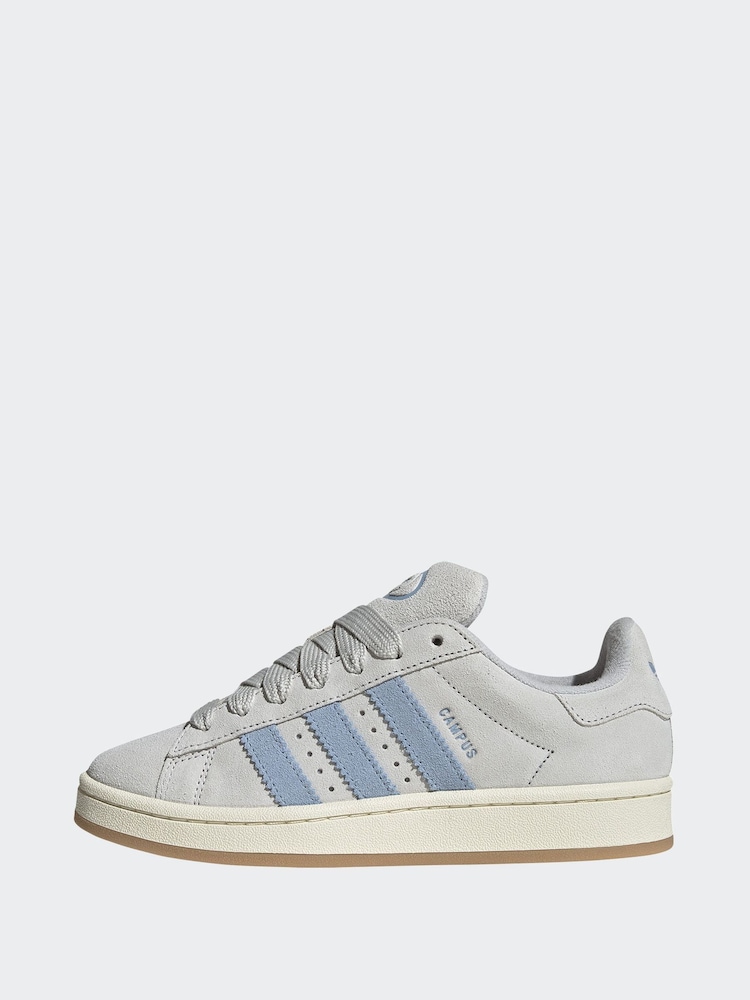adidas Originals Grey Campus 00s Trainers - Image 2 of 10