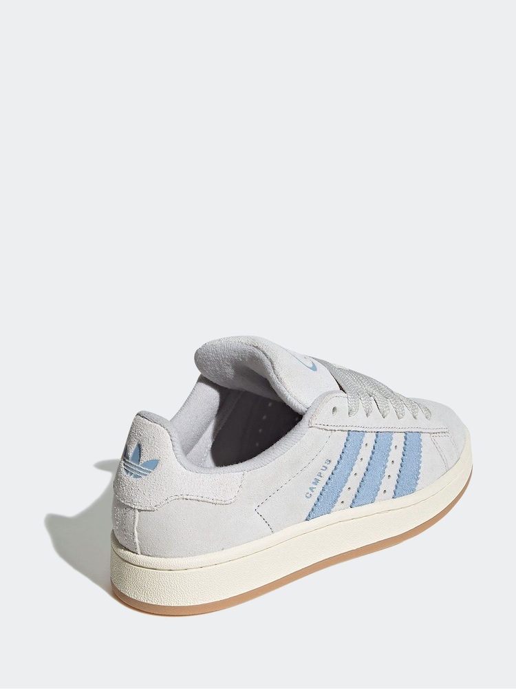 adidas Originals Grey Campus 00s Trainers - Image 4 of 10