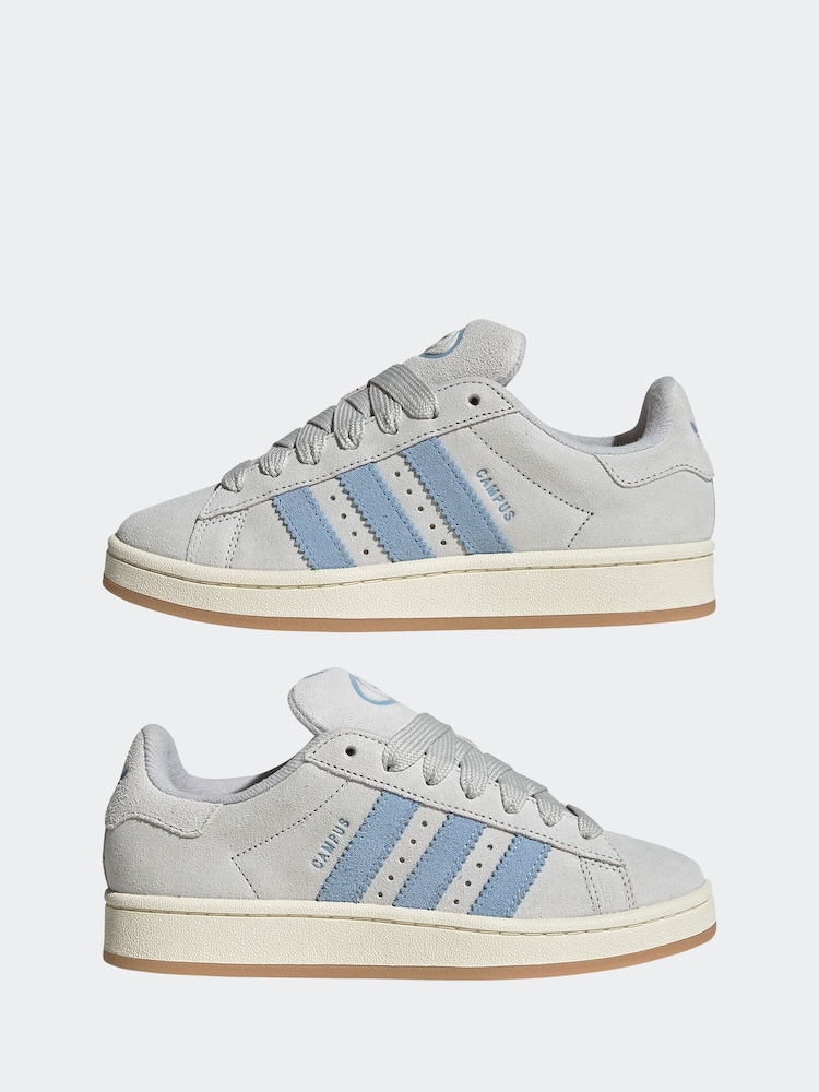 adidas Originals Grey Campus 00s Trainers - Image 6 of 10