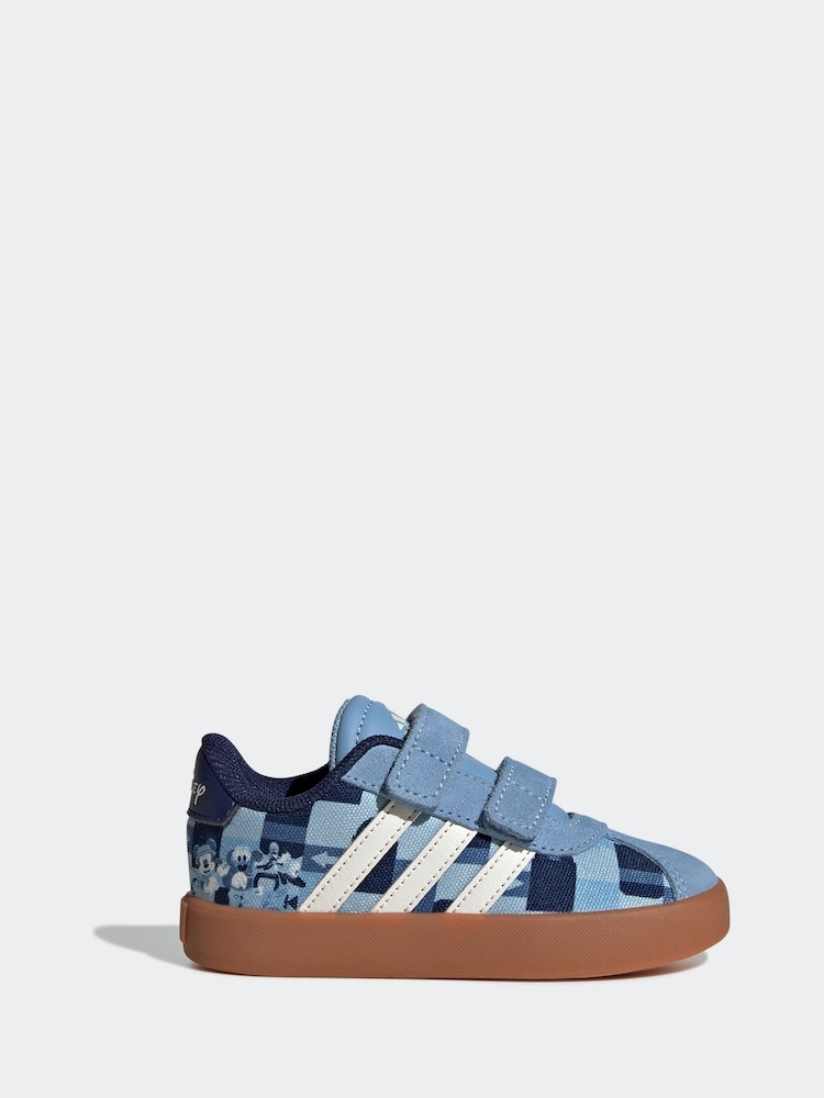 adidas Blue Disney Mickey Mouse Trainers - Image 1 of 9