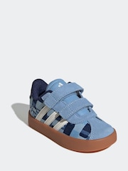 adidas Blue Disney Mickey Mouse Trainers - Image 3 of 9