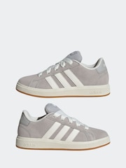 Серый - Кроссовки adidas Grand Court 00-х - Изображение 13 из 17