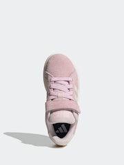 adidas Pink/white Grand Court 00s Trainers - Image 6 of 9