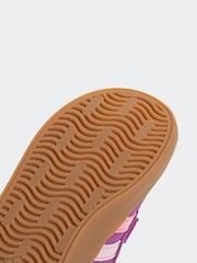 adidas Pink VL Court 3.0 Hook and Loop Trainers - Image 9 of 9