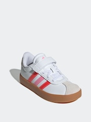 adidas White VL Court 3.0 Trainers - Image 3 of 9