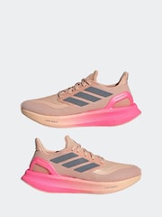 adidas Pink Pureboost 5 Running Shoes - Image 5 of 9