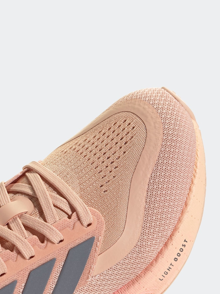 adidas Pink Pureboost 5 Running Shoes - Image 9 of 9