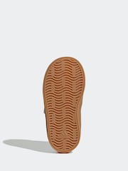 adidas White Cream VL Court 3.0 Hook and Loop Trainers - Image 7 of 9