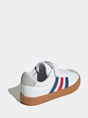 adidas Off White VL Court 3.0 Trainers - Image 4 of 9