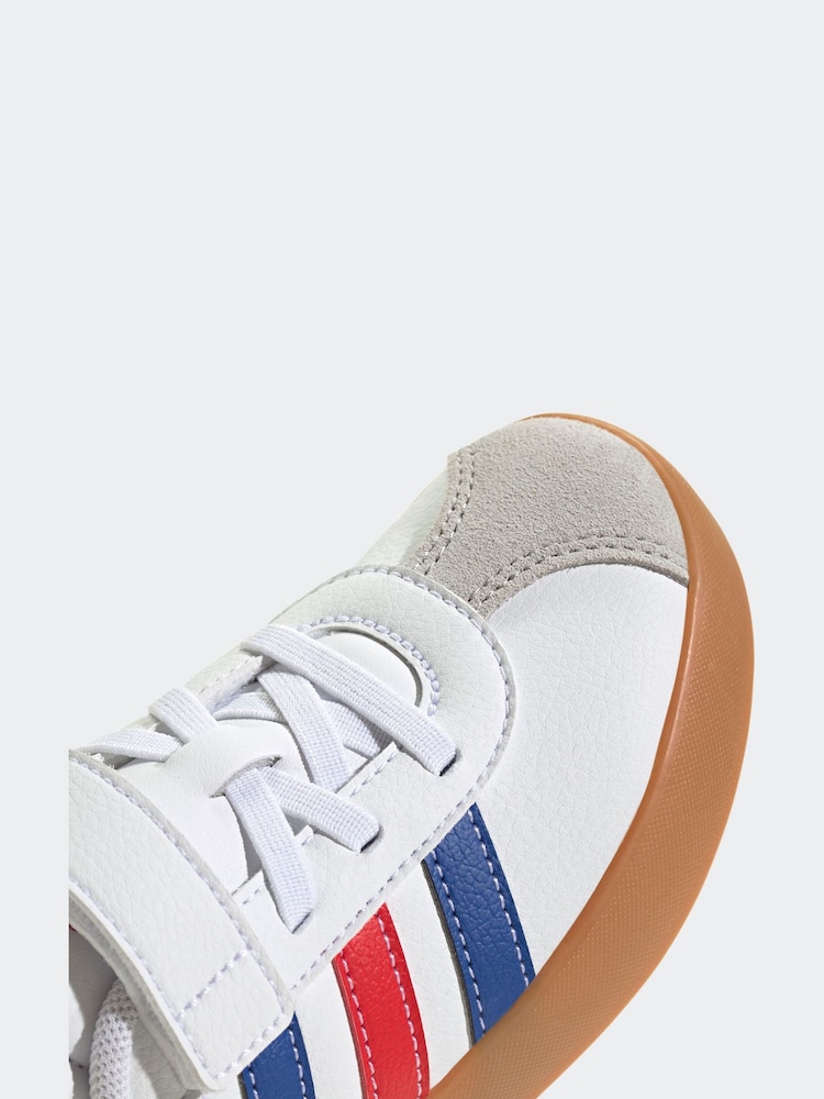 adidas Off White VL Court 3.0 Trainers - Image 8 of 9