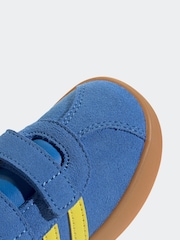 adidas Blue VL Court 3.0 Hook and Loop Trainers - Image 9 of 9