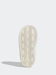 adidas Red VL Court 3.0 Hook and Loop Trainers - Image 7 of 9