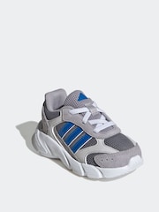 adidas Grey Crazy Chaos 200 Trainers - Image 3 of 8
