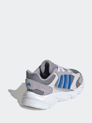 adidas Grey Crazy Chaos 200 Trainers - Image 4 of 8