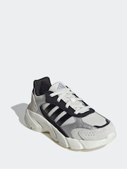adidas White Kids Crazychaos 2000 Shoes - Image 3 of 8