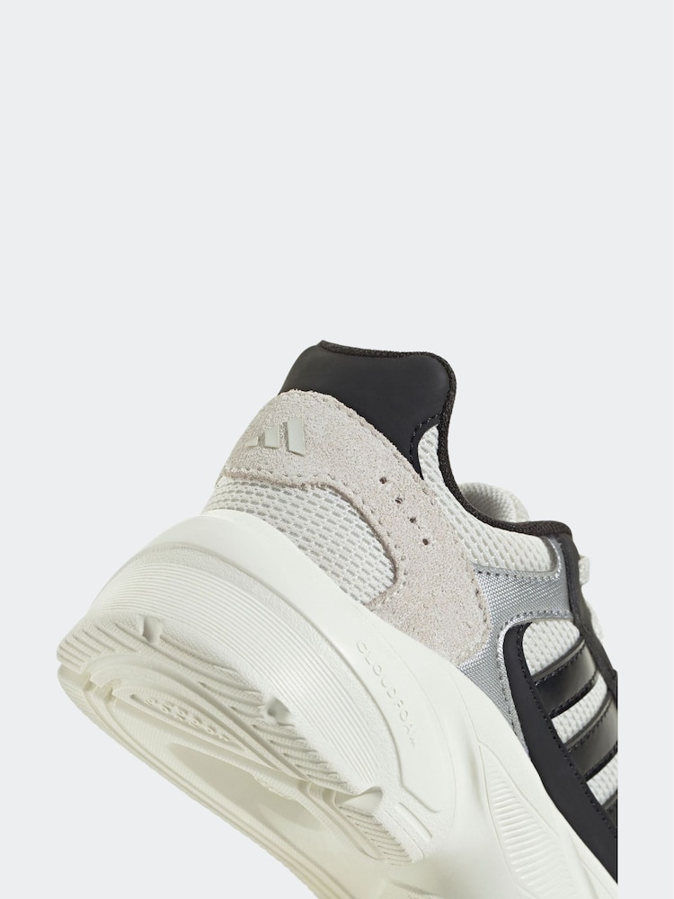adidas White Kids Crazychaos 2000 Shoes - Image 8 of 8