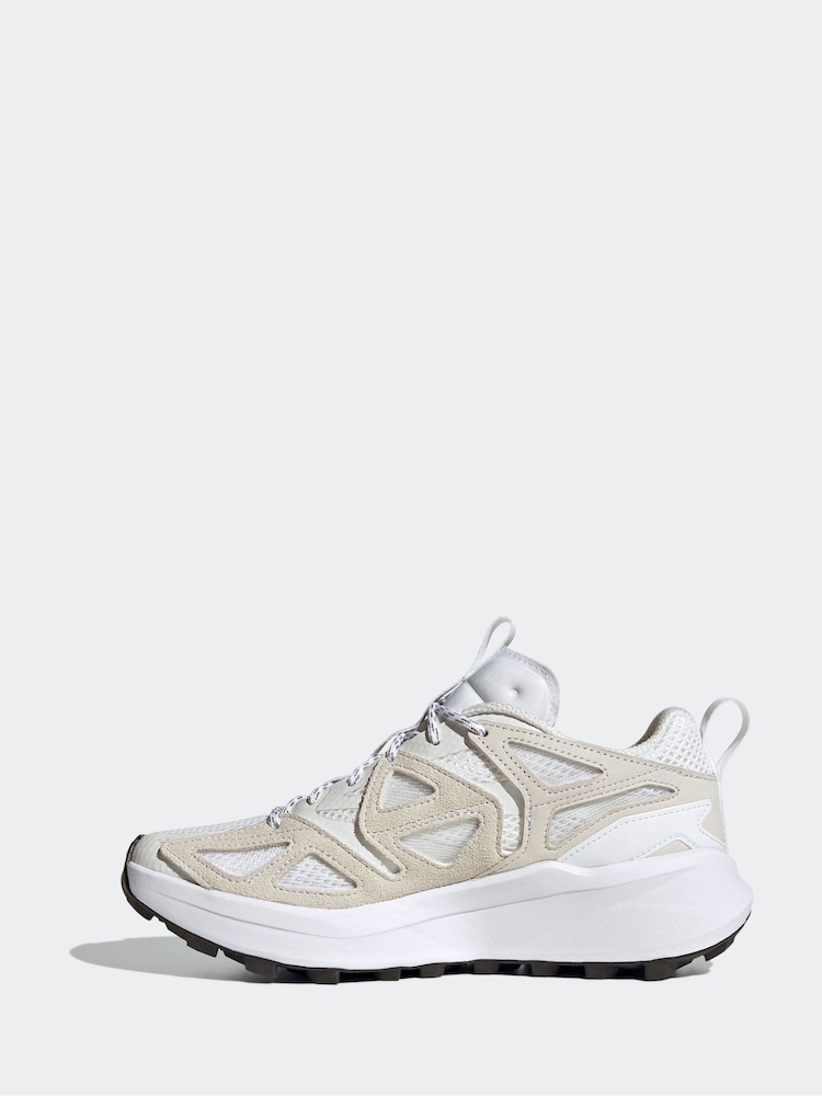 adidas White Kantai Trail Trainers - Image 2 of 9