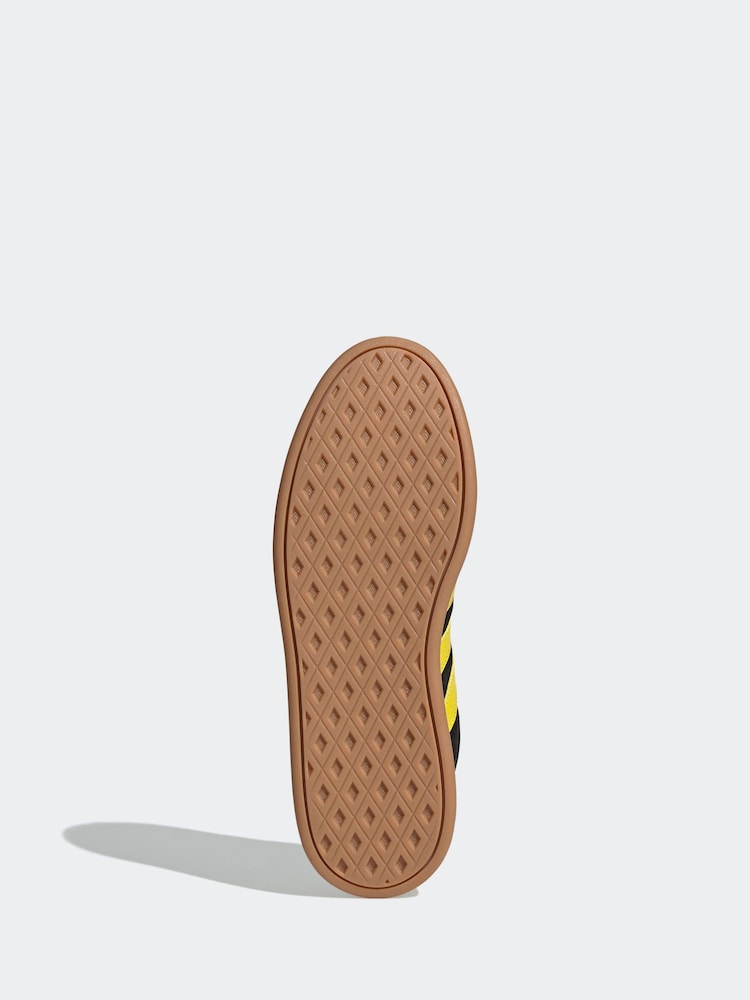 adidas Black/Yellow Breaknet Sleek Trainers - Image 7 of 9