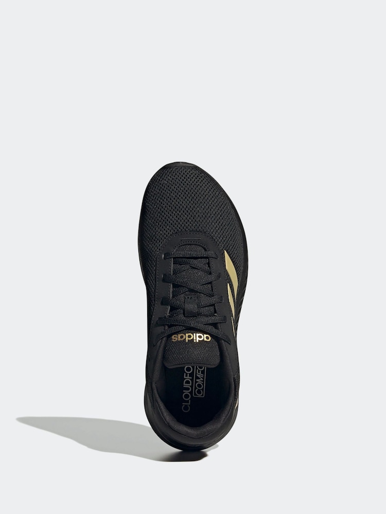adidas Black Cloudfoam Comfy Trainers - Image 6 of 9