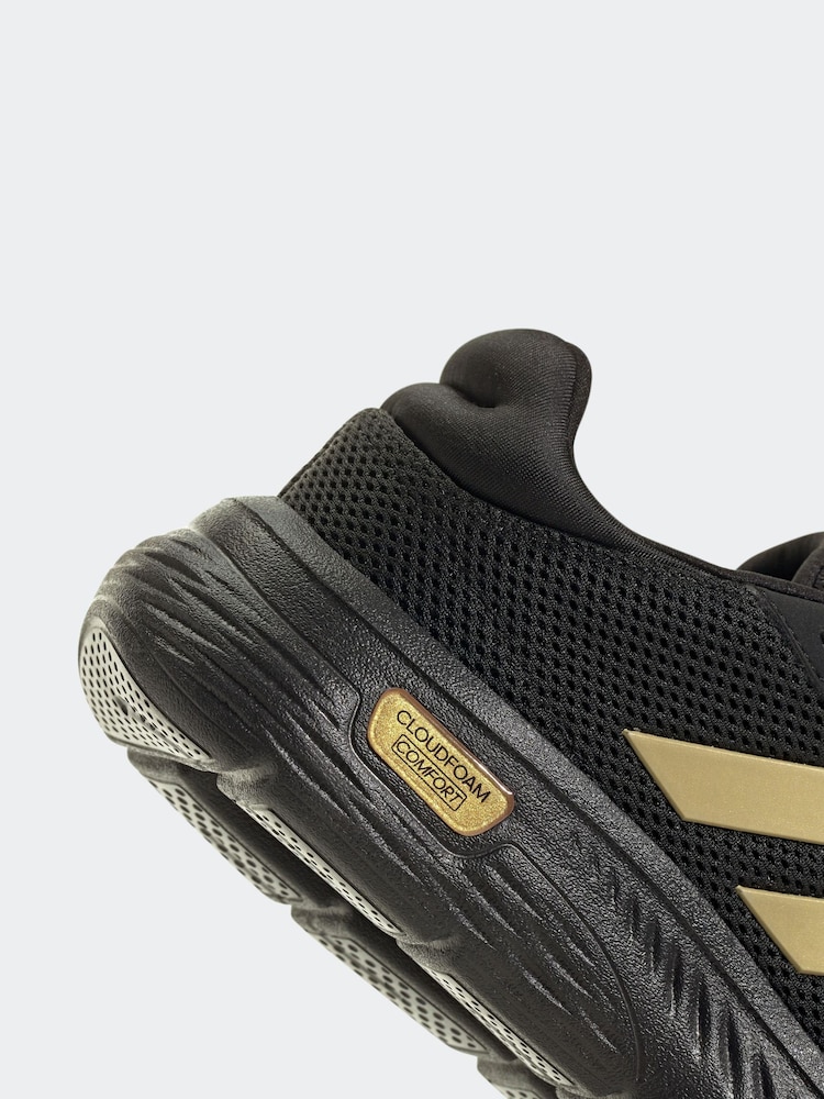 adidas Black Cloudfoam Comfy Trainers - Image 8 of 9