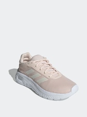 adidas Pink Cloudfoam Comfy Trainers - Image 3 of 9