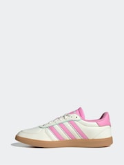 adidas White Breaknet Sleek Trainers - Image 2 of 9