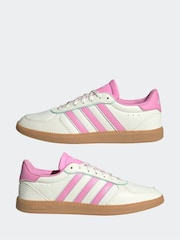 adidas White Breaknet Sleek Trainers - Image 5 of 9