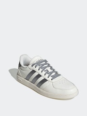adidas White Chrome Breaknet Sleek Trainers - Image 3 of 9