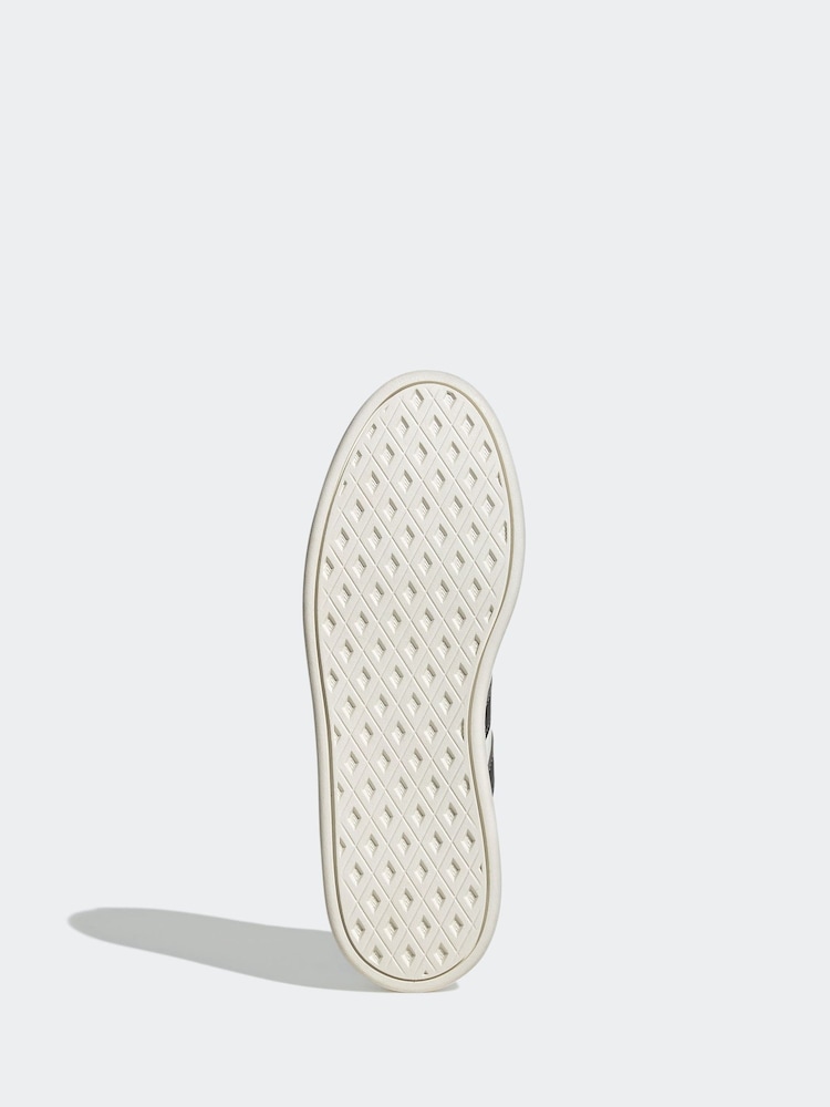 adidas White Chrome Breaknet Sleek Trainers - Image 7 of 9