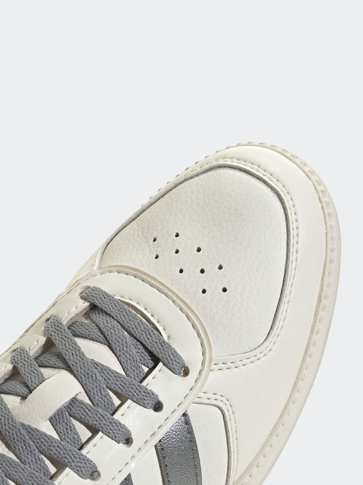 adidas White Chrome Breaknet Sleek Trainers - Image 8 of 9