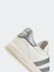 adidas White Chrome Breaknet Sleek Trainers - Image 9 of 9