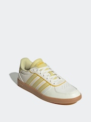 adidas White/Gols Breaknet Sleek Trainers - Image 3 of 9