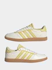 adidas White/Gols Breaknet Sleek Trainers - Image 5 of 9