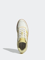 adidas White/Gols Breaknet Sleek Trainers - Image 6 of 9