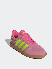 adidas Pink Breaknet Sleek Trainers - Image 5 of 11