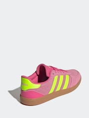 adidas Pink Breaknet Sleek Trainers - Image 6 of 11