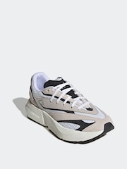 adidas Brown Lightblaze Trainers - Image 5 of 11