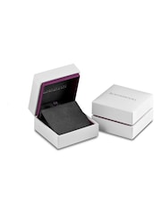 Beaverbrooks Gold Yellow Plated Cubic Zirconia T-Bar Stud Earrings - Image 4 of 4