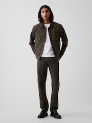 Gap Green Canvas Relaxed Straight Jeans - Image 3 of 6