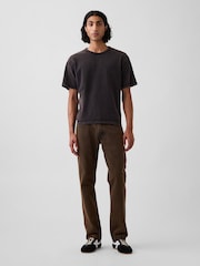 Gap Brown Canvas Relaxed Straight Jeans - Image 5 of 6