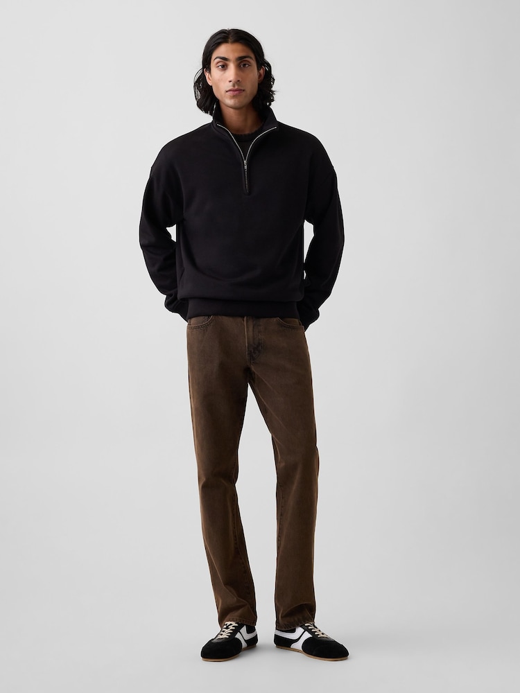 Gap Brown Canvas Relaxed Straight Jeans - Image 6 of 6 Gap Brown Canvas Relaxed Straight Jeans - Image 6 of 6