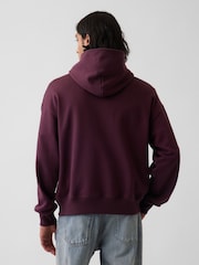 Burdeos - Gap Heavyweight Oversized Hoodie - Imagen 2 de 4