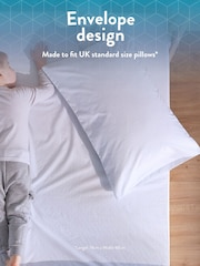 Slumberdown Blue Cool Touch PCM Summer 2 Pillowcases - Image 5 of 9
