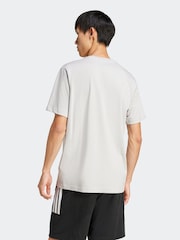 adidas Grey House of Tiro Linear 100% Cotton Graphic Print T-Shirt - Image 6 of 10